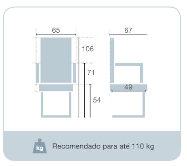 Cadeira Escritório Presidente Blm 1005 F - Aproximação