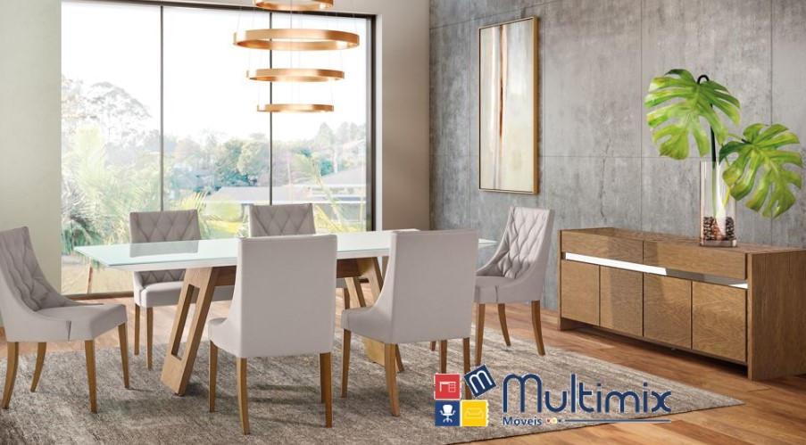  Mesa de Jantar Desirée - 1,50 m x 1,50 m x 0,75 m
