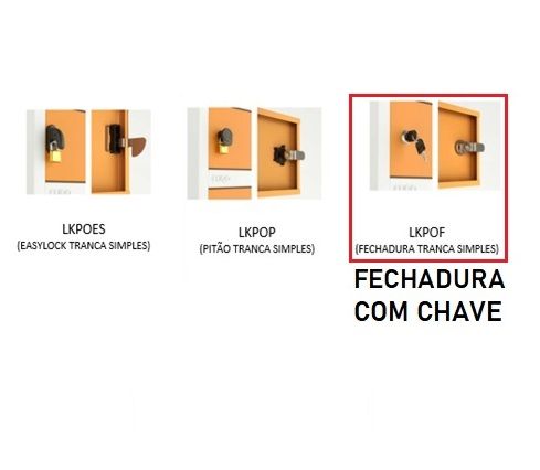 Locker Caixa Postal De Aço Correspondência I Porta Celular e Objetos - 30 Portas | Fechadura, Portas Cor Branco, Easylock, Cores Diversas