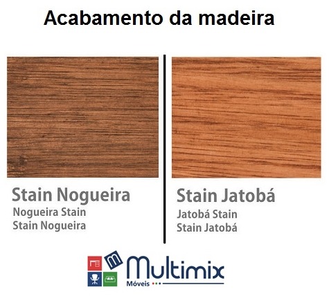 Mesa Área Externa Dobrável Redonda ø 80 cm - Madeira Eucalipto, Acabamento Stain Jatobá - Espaço Casa e Jardim