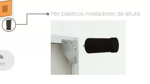 Locker em aço | Porta Celular e Objetos - 30 Portas | Fechadura Easylock - Pitão para cadeado, Cores Diversas