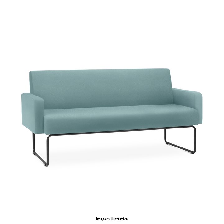 Sofa Pix 2 Lugares com Braço