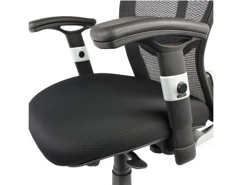 Cadeira para Escritório New Ergon Presidente | Base Alumínio, Tela Mesh - Produto 100% Original Frisokar