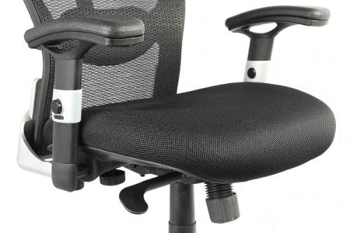Cadeira para Escritório New Ergon Presidente | Base Alumínio, Tela Mesh - Produto 100% Original Frisokar