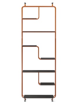 Estante Linha Pix - Larg. 0,95m × Prof. 0,30m × Alt. 2,79m