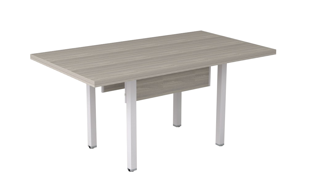 Mesa de Reunião Pé Trave 160 x 90 | Linha Prima ARQ 40mm