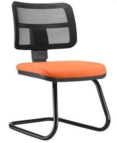 Cadeira Para Escritório ZIP Aproximação | Assento Estofado, Encosto Em Tela